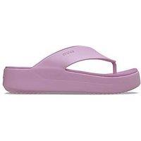Crocs Getaway Platform Flip Flops - Purple
