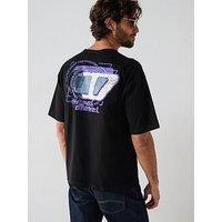 Diesel T-Boxt-R16 Backhit Graphic T-Shirt - Black