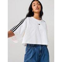Adidas Originals Adilenium Boxy Oversized T-Shirt - White