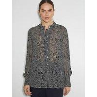 Monsoon Arielle Ditsy Blouse - Black