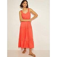 Monsoon Sonya Maxi Dress - Pink