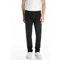 Replay Rocco Straight Fit Jeans - Black