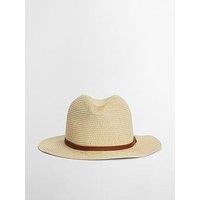 Barbour Evelyn Braid Trilby Hat - Beige