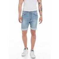 Replay 981 Denim Shorts- Light Wash