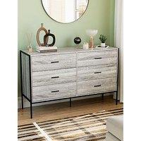 Vida Designs Brooklyn 6 Drawer Chest