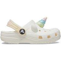 Crocs Classic I Am Rainbow Unicorn Clog - Cream