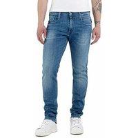 Replay Anbass C-Stretch Slim Fit Jeans - Blue
