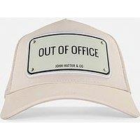 John Hatter & Co Aluminum Out Of Office Cap - White