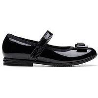 Clarks Finja Tap K. Black Pat