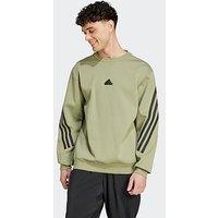 Adidas Sportswear Men'S Future Icons 3-Stripes Sweatshirt - Green
