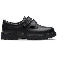 Clarks Lorcam Loop K - Black