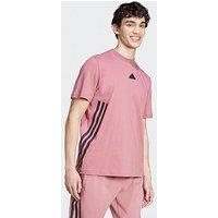 Adidas Sportswear Men'S Future Icons 3-Stripes T-Shirt - Red