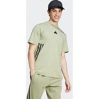 Adidas Sportswear Men'S Future Icons 3-Stripes T-Shirt - Green