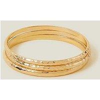 Accessorize 3-Pack Textured Bangles