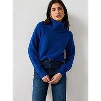 Mango Turtleneck Knitted Sweater - Multi
