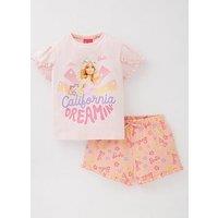 Barbie California Dreamin' Short Sleeve Pyjama Set - Multi