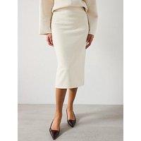 Mango Knitted Skirt - Cream