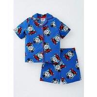 Thomas & Friends Thomas The Tank Printed Button Through Pyjamas - Blue