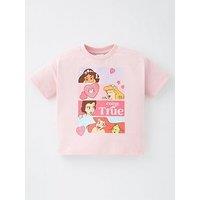 Disney Princess Oversized T-Shirt - Pink