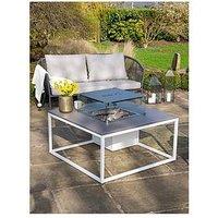 Cosi Cosiloft 100 White And Grey Fire Pit Table