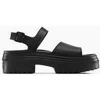 Converse Chuck Taylor All Star Lugged Heel Sandals - Black