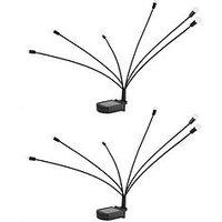 Streetwize Solar Firefly Stake Lights (Pack Of 2)