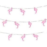 Streetwize 2M Solar Flamingo Led String Lights (10 Piece)