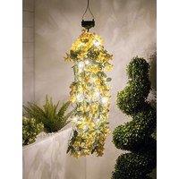 Streetwize Solar Hanging Primrose Flower Lights - Yellow (30 Led)