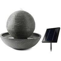 Streetwize Solar Ball Water Feature With Battery Back-Up