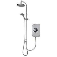 Triton Amore Duelec 9.5Kw Electric Shower - Brushed Steel