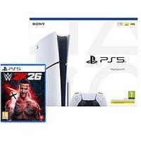 Playstation 5 Disc Console - 1Tb & Wwe 2K26