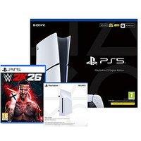 Playstation 5 Digital Edition - 825Gb With Wwe 2K26 & Disc Drive