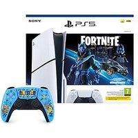 Playstation 5 Disc Console - Fortnite Cobalt Star Bundle & Dualsense Wireless Controller &Ndash; Fortnite Limited Edition