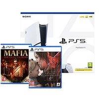 Playstation 5 Disc Console With Mafia: The Old Country & Death Stranding 2: On The Beach