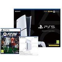 Playstation 5 Digital Edition &Ndash; 825Gb With Ea Sports Fc 26 & Disc Drive