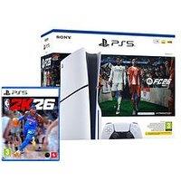 Playstation 5 Disc Console 1Tb - Ea Sports Fc 26 Bundle & Nba 2K26