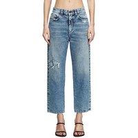 Diesel 2016 D-Air Straight Fit Jeans - Mid Wash
