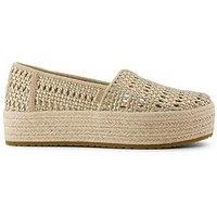 Toms Valencia Woven Espadrille - Beige