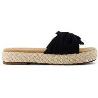 Toms Abby Sliders - Black