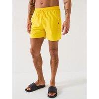 Tommy Hilfiger Medium Drawstring Swim Shorts - Yellow