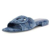 Guess Tarishae 4G Logo Slip On Sandal
