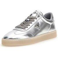 Guess Jazlie Metallic Sneakers - Silver