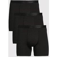 Tommy Hilfiger 3 Pack Boxer Briefs - Black