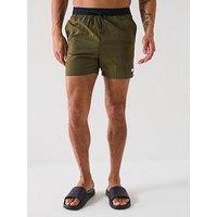 Tommy Hilfiger Medium Drawstring Swimshorts - Khaki