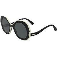 Longchamp Lo780S Oval Injected Sunglasses