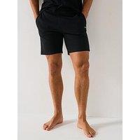 Boss Waffle Loungewear Shorts - Black
