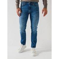Boss Delaware Bo Slim Fit Jeans - Medium Blue