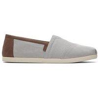 Toms Men'S Alpargata Classic Espadrilles - Grey