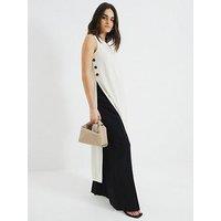 River Island Tailored Maxi Top - Cream