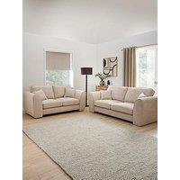 Very Home Sahara 3 + 2 Seater Sofa Set (Buy & Save!) - Fsc Certified